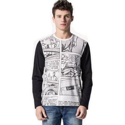 漫画迷必备！Lee男式REGIONAL LINE系列T恤