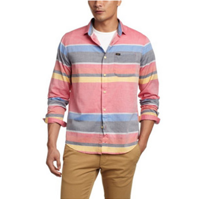 应季款式！Lee男式长袖休闲衬衫L14590T55L73