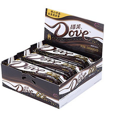 历史好价！德芙浓醇黑巧克力66%43g*12