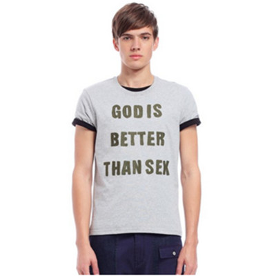 白菜价！Trendiano男式圆领短袖T恤3121022000054