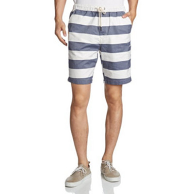 新品特惠！Lee 男式 休闲条纹短裤