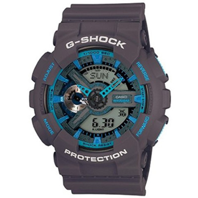 新低！CASIO卡西欧G-SHOCK系列电子男士手表GA-110TS-8A2