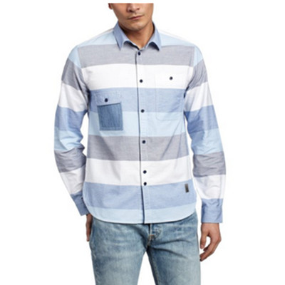 全网好价！Lee 男式 都市骑士系列长袖休闲衬衫 L14091P73S91