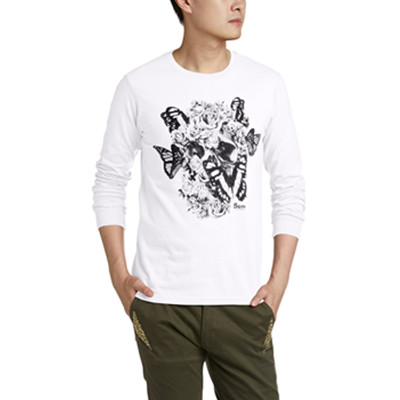 新低！5CM男式长袖T恤5CXLTBM2134BX