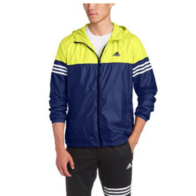 近期好价！阿迪达斯 TRAINING M URBAN 三条纹茄克