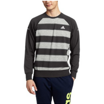 秋季新品！阿迪达斯TRAINING M CT男式条纹套衫