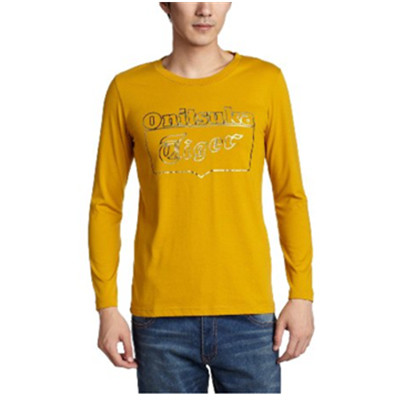新低！Onitsuka Tiger鬼塚虎男式LOGO长袖T恤OKT478