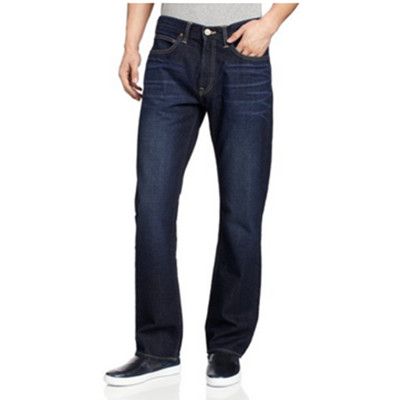 百搭款！Lee男式743舒适中腰直脚版型牛仔裤LMC743C79S53