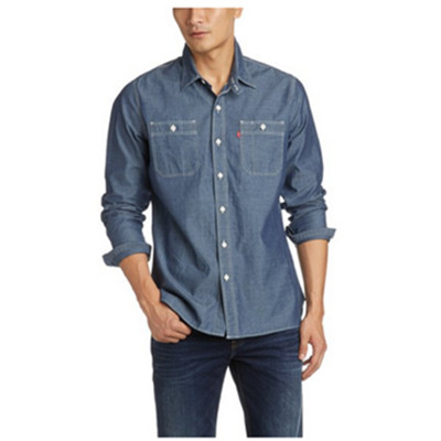 秋季新品！Levi's 李维斯 男式 长袖衬衫 65822-0091