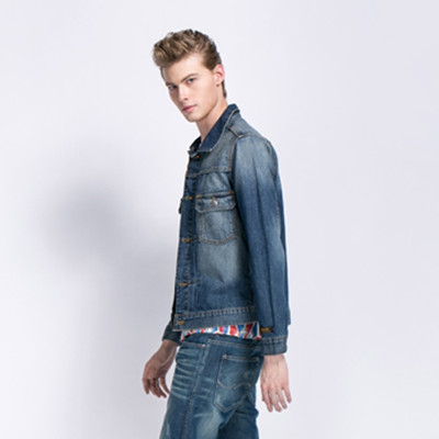 双11预售！JackJones杰克琼斯牛仔短款夹克215121032