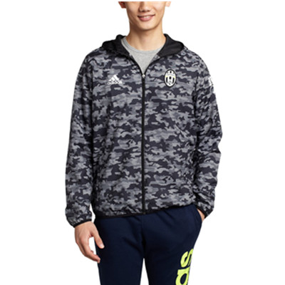 尤文图斯款！阿迪达斯FOOTBALL JUVE男式尤文防风夹克