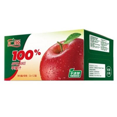 手慢无！汇源100%果汁1L*12盒整箱装