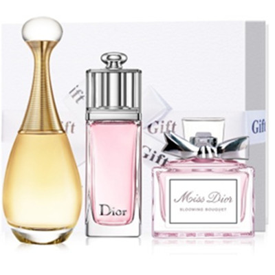 送女友！迪奥（Dior）香水三件套5ml*3