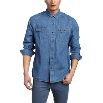 降价！李维斯 L/S Wovens 长袖休闲衬衫 17659-0004