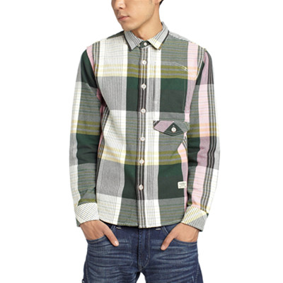 应季款式！Lee男式长袖休闲衬衫L13335K59L790