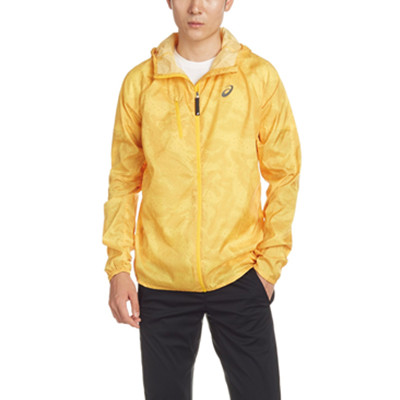 运动必备！ASICS亚瑟士男士运动FUJI夹克125146-0127