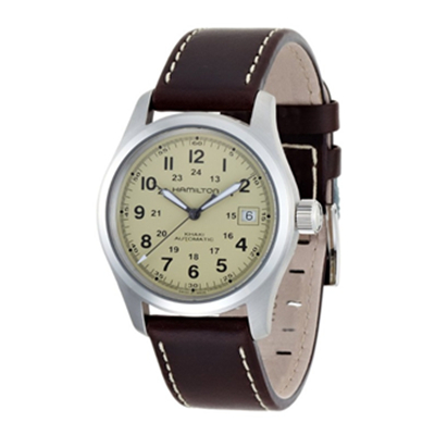 卡其野战！Hamilton H70455523 自动机械男表