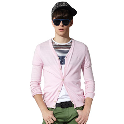 小清新！Mark Fairwhale马克华菲男式针织开衫7131402001