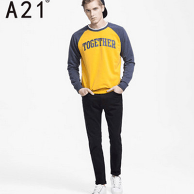 人气款！A21 男士休闲裤 秋冬修身长裤