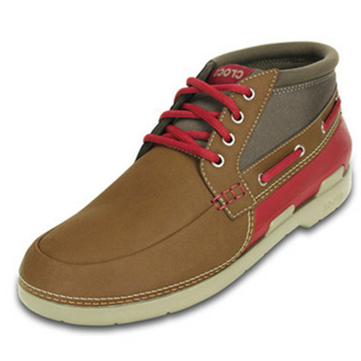 双11预告！Crocs卡骆驰男士航海短靴15924