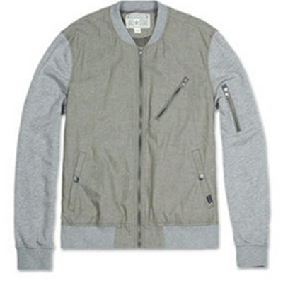 双11预售！CONVERSE匡威拼接拉链饰飞行员夹克10709C