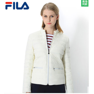 双十一预售！FILA斐乐2015冬季女款轻薄保暖羽绒服26543941