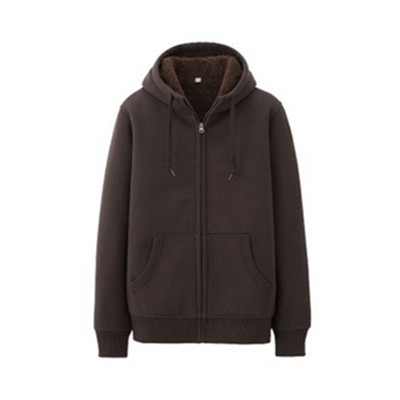 双11预售！优衣库 连帽运动开衫(带绒) 124654