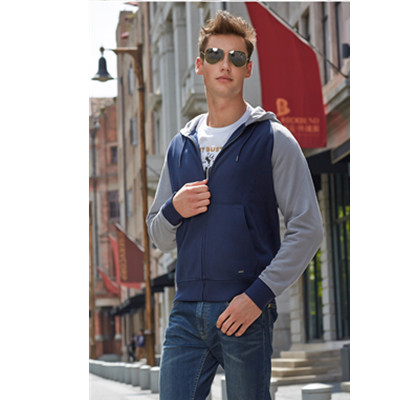 双11预告！Lee男士连帽抓绒卫衣L15037AU8B8D