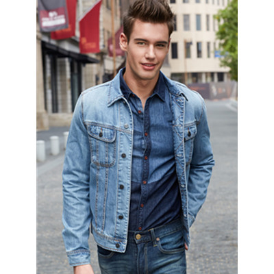 双11预售！Lee男牛仔外套夹克L15029Y772FG