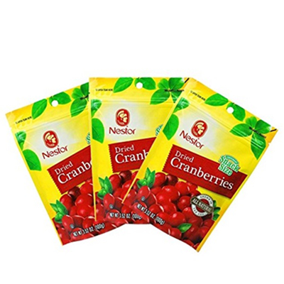 美国进口！Nestor乐事多 蔓越莓干100g*3