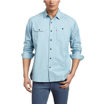 秋季必备！李维斯 L/S Wovens 男式休闲衬衫17659-0000