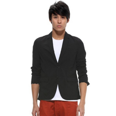 型男必备！Trendiano男式长袖薄西装外套3121040250090