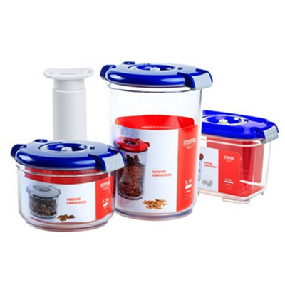 双11预售！德国鲜途真空保鲜盒四件套