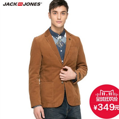 双11预售！杰克琼斯男士西装外套O|215108011