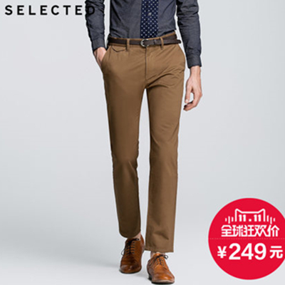 双11好价！SELECTED思莱德男休闲长裤F|415114012
