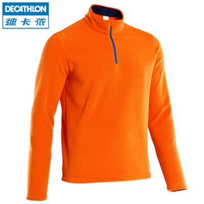 双11好价！迪卡侬 男加厚户外抓绒衣 QUECHUA