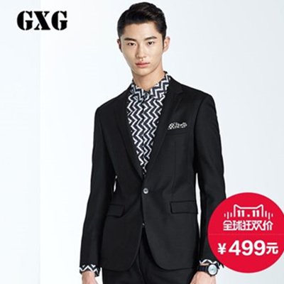 双11好价！GXG男装 男士时尚经典正装西装#44113178