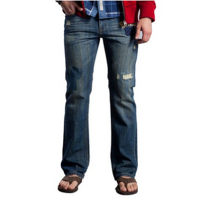 秋季必备！七匹狼 修身低腰牛仔裤 171250403051