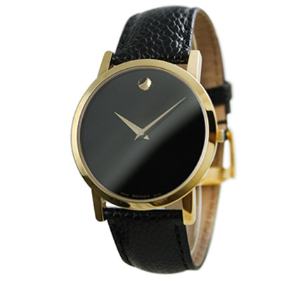 三胖同款！MOVADO摩凡陀博物馆经典系列石英男表0606180