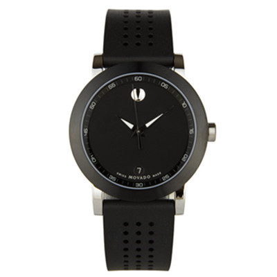 博物馆系列！MOVADO摩凡陀博物馆运动系列石英男表0606507