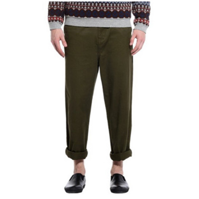 宽松纯棉！Trendiano 直筒低腰休闲长裤 3123060990520