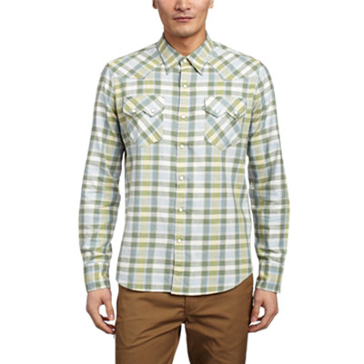 全网好价！李维斯男式L/S Shirt Slim修身长袖衬衫65819-0064