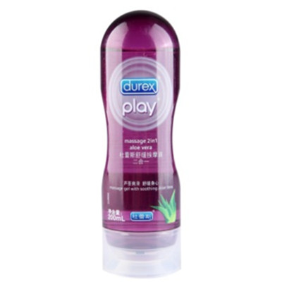 情侣必备！杜蕾斯人体润滑剂芦荟爽滑200ml
