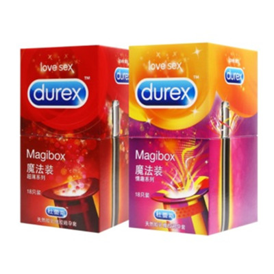 好价再来！杜蕾斯避孕套魔法超薄情趣18只*2盒