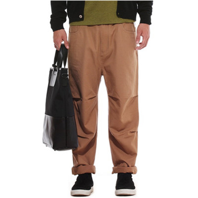 型男必备！Trendiano男式中腰拼接长裤3124064190530