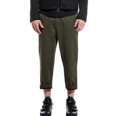 历史好价！Trendiano男式直筒低裆九分裤3123062400500