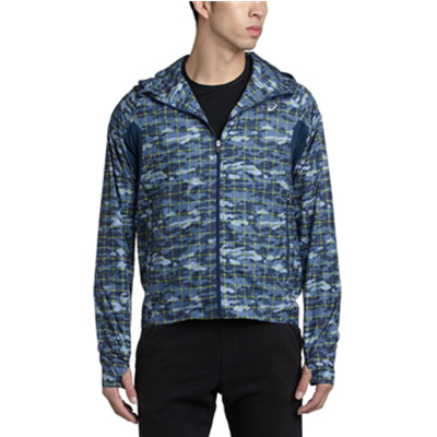 三色齐降！ASICS亚瑟士男式印花防风夹克XXM047