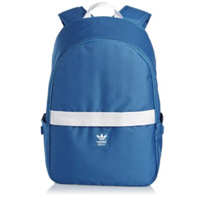 好价！阿迪达斯CORE中性双肩背包AB2673鸟羽蓝/白