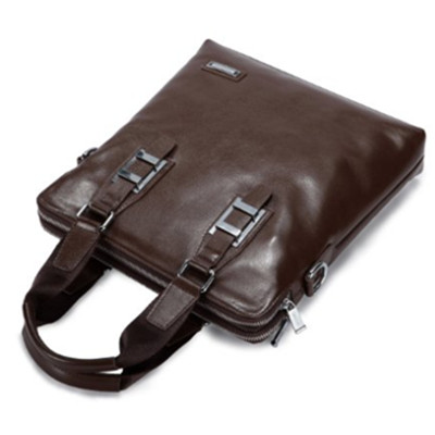 好价！SAMMONS萨蒙斯男式棕色商务休闲包190154-24