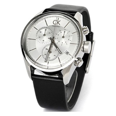 低价！Calvin Klein阳刚系列男士石英手表K2H27120